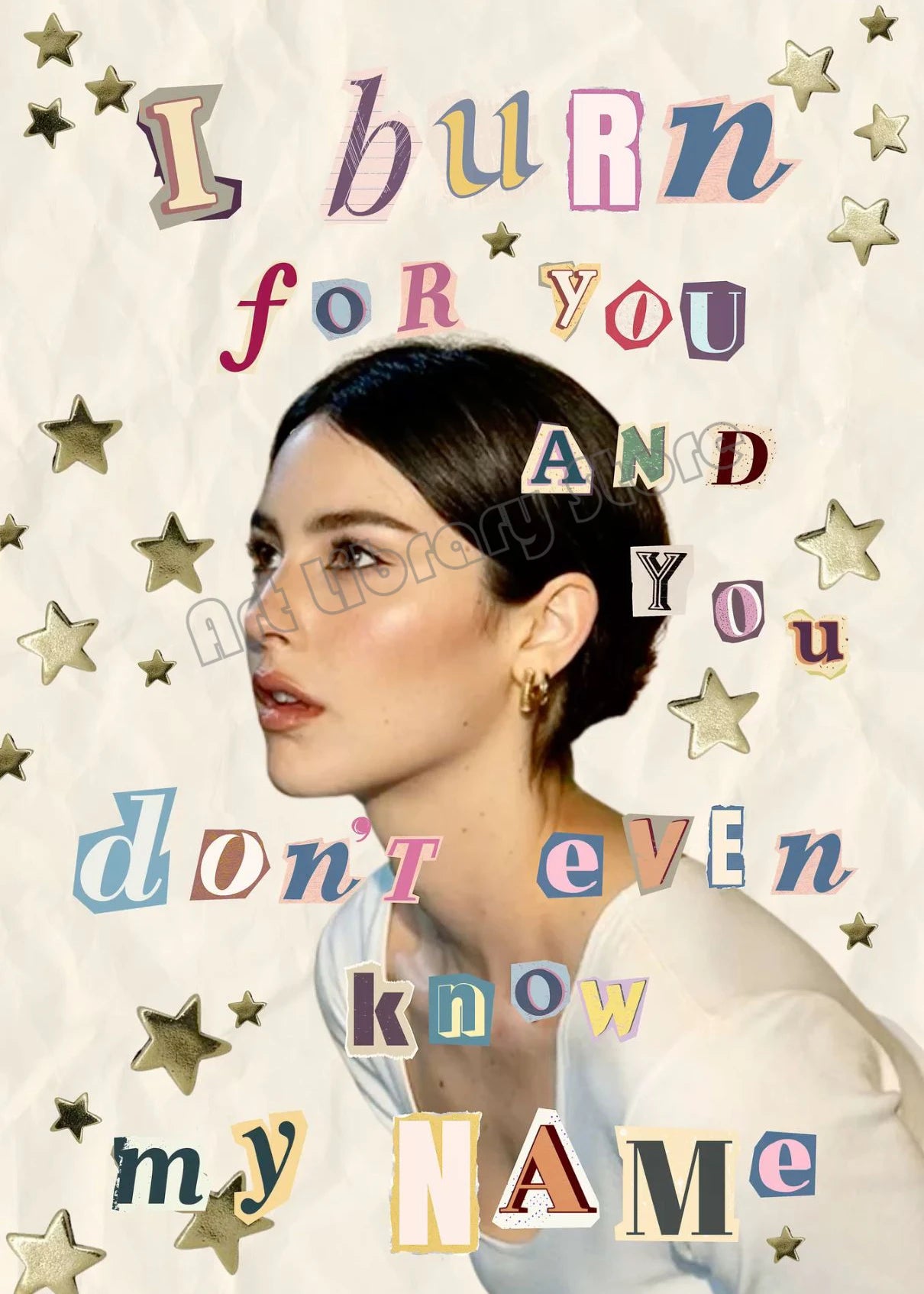 Pop Singer Gracie Abrams The Secret of Us Deluxe Classic Lyrics Inspired Poster Canvas Painting Wall Art Picture Home Decor Gift