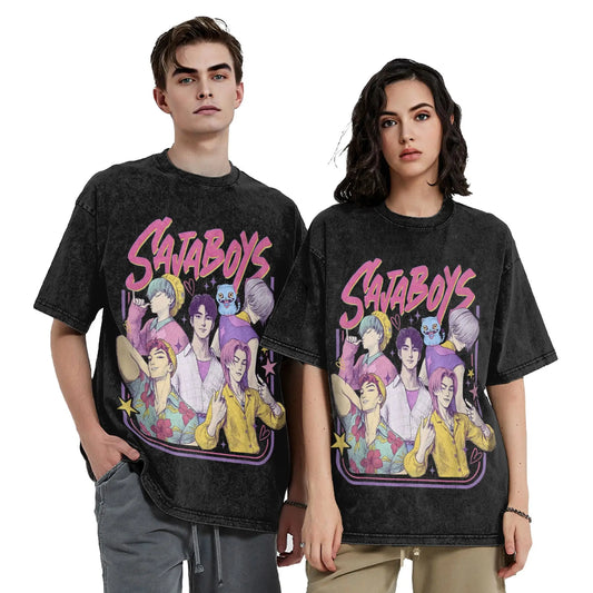 Saja Boys Kpop Demon Hunters Graphic T-shirt T Shirt