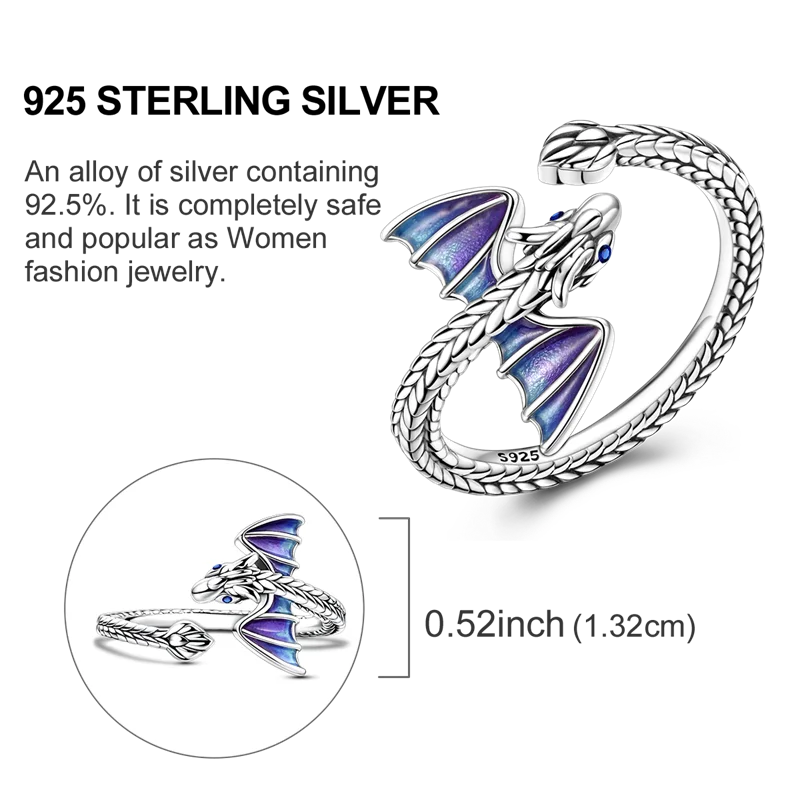 New 925 Sterling Silver Open Ring Hollow Rose Infinite Love Simple Ring Women Wedding Engagement Party Jewelry Gift