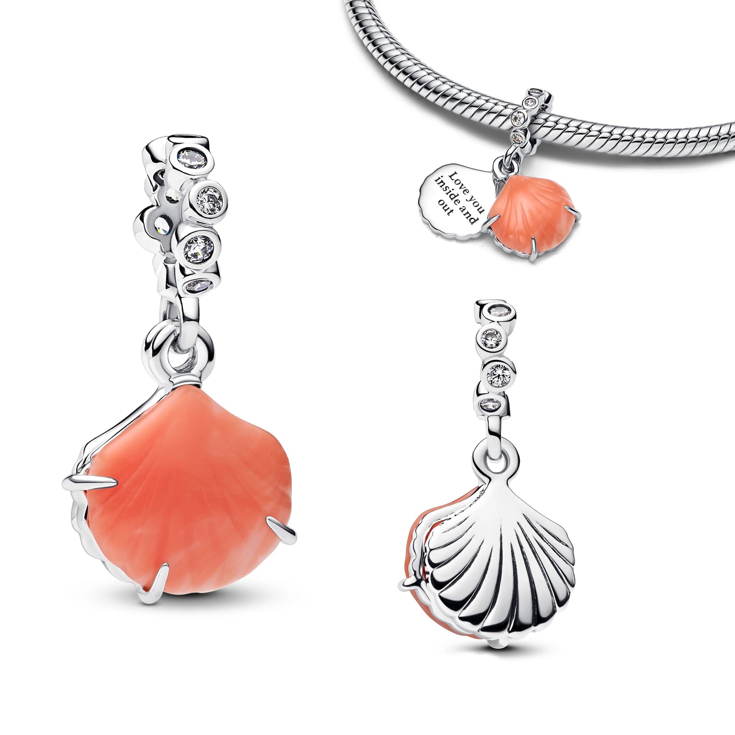 New 925 Silver Summer Ocean Series Starfish Turtle Octopus Cetacean Pendant Fit European Bracelets DIY Accessories Gifts