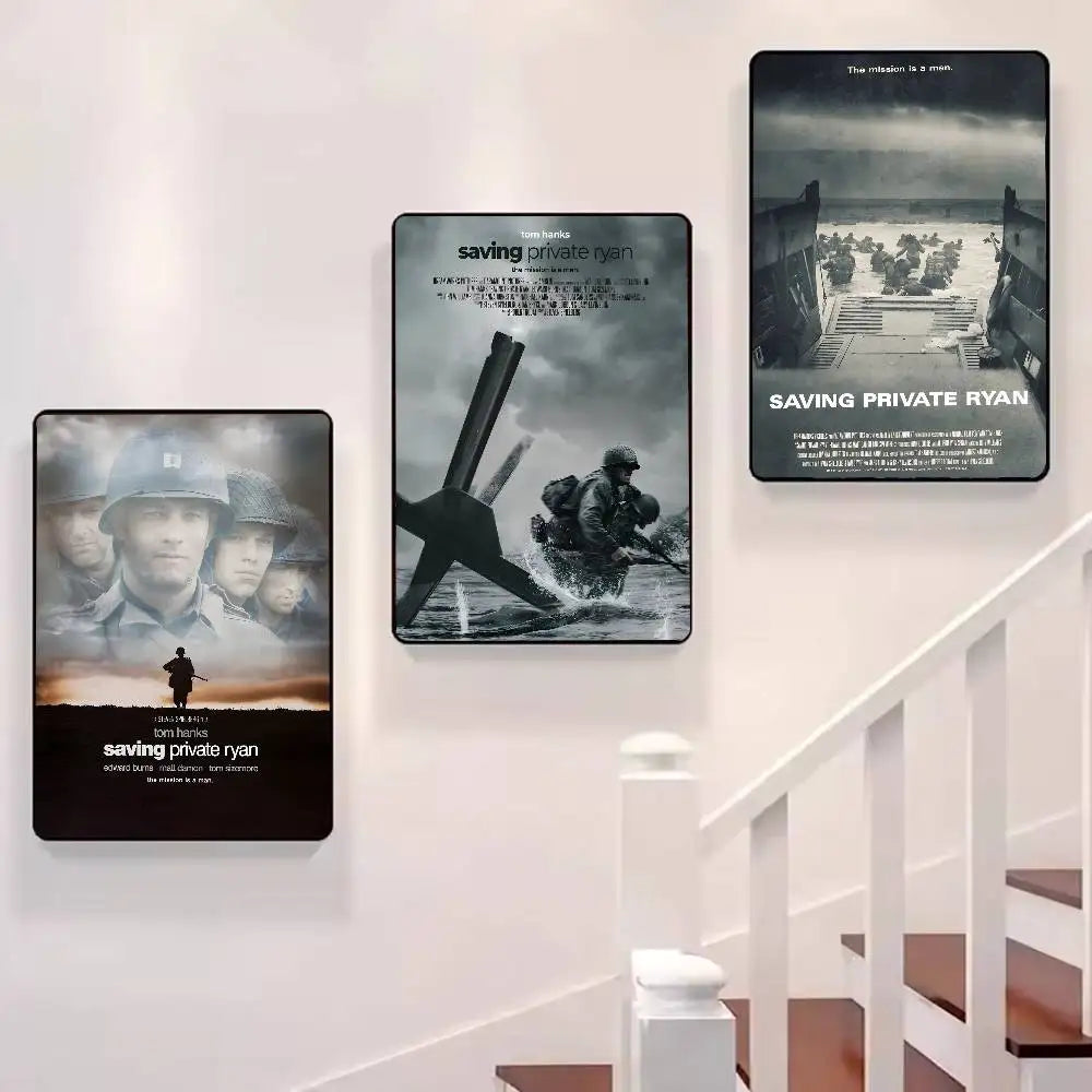 S-Saving P-Private Ryan Poster HD art sticky wall waterproof home living room bedroom bar aesthetic decoration