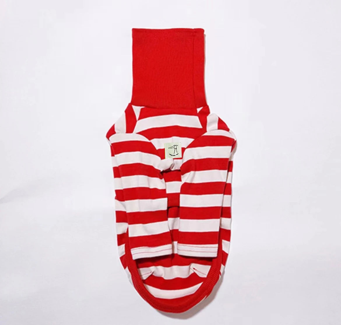 Cute High Neck Colorblock Italian Greyhound Clothes Cotton Stretch Puppy Clothes Whippet/Bellington Medium Dog Pet Clothes