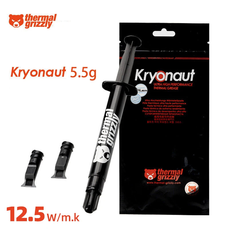 Thermal Grizzly Thermal Paste 12.5W/mk High Performance Cooler Compound Cooling Silicone Grease For Game PC PS5 CPU GPU Cooling