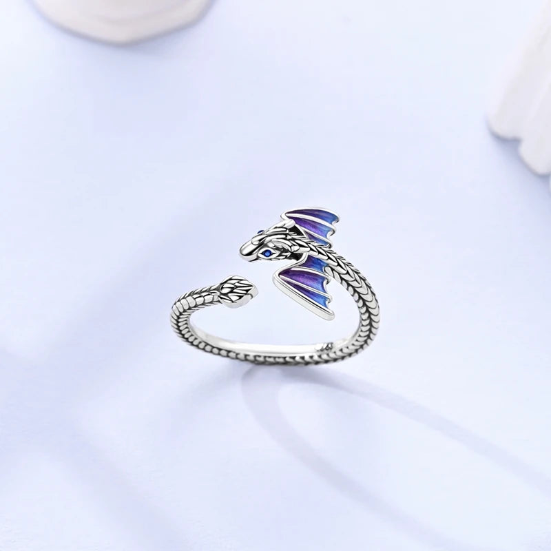 New 925 Sterling Silver Open Ring Hollow Rose Infinite Love Simple Ring Women Wedding Engagement Party Jewelry Gift