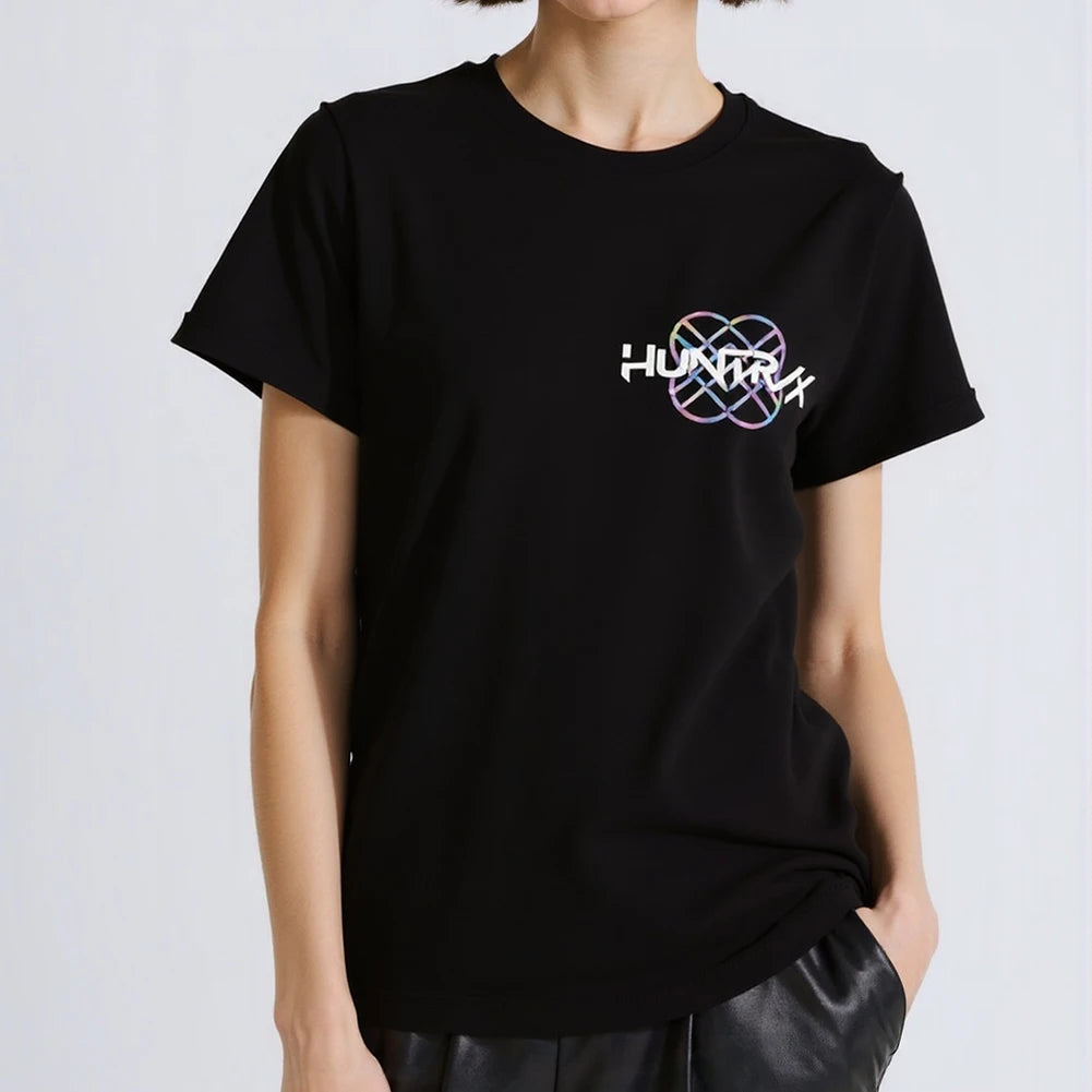 Round Neck Short Sleeved K-POP Demon Hunters Tee Top