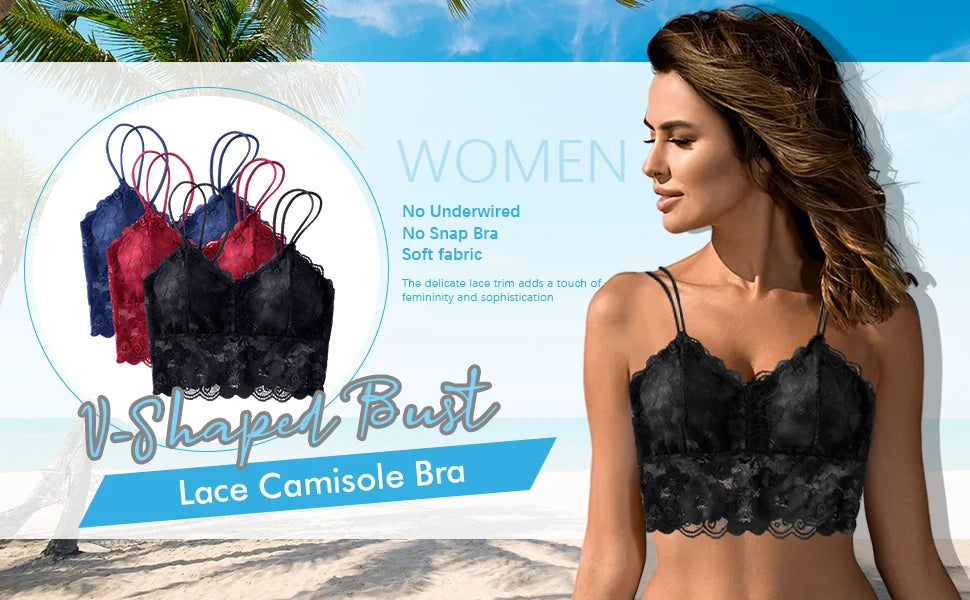 4pcs Sexy Comfortable Fashion Casual Lace Women's Underwear Set Gathered No Steel Ring Beautiful Back Bra Set Panty