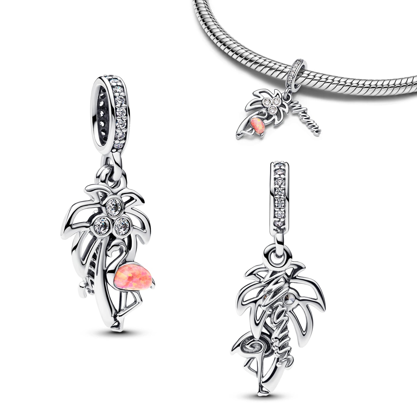 New 925 Silver Summer Ocean Series Starfish Turtle Octopus Cetacean Pendant Fit European Bracelets DIY Accessories Gifts