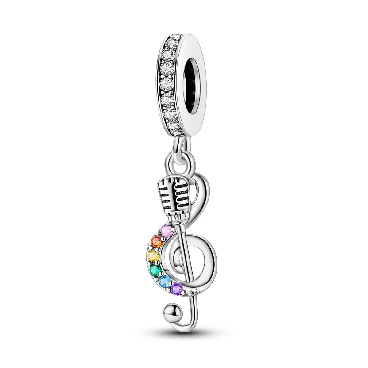 Original Charms 925 Silver Plated Bee Moon Star Pendant Fit Bracelet Making For Woman Fashion Jewelry