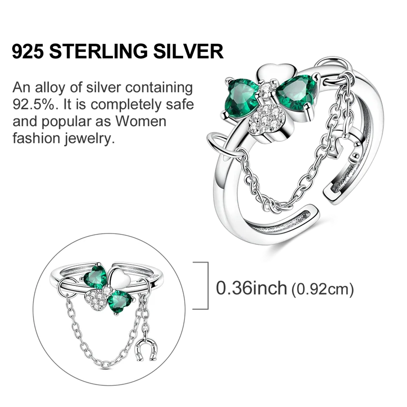 New 925 Sterling Silver Open Ring Hollow Rose Infinite Love Simple Ring Women Wedding Engagement Party Jewelry Gift