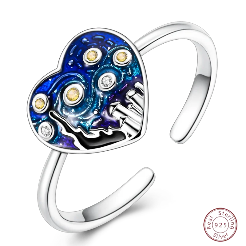 New 925 Sterling Silver Open Ring Hollow Rose Infinite Love Simple Ring Women Wedding Engagement Party Jewelry Gift