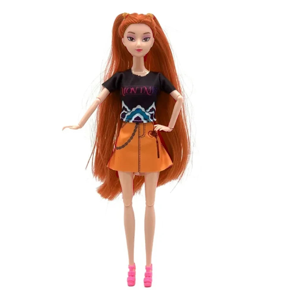 2026 Anime K Pop Demon Hunters Witch Hunter Group High Appearance Glue Doll Girl Heart Decorative Holiday Gift
