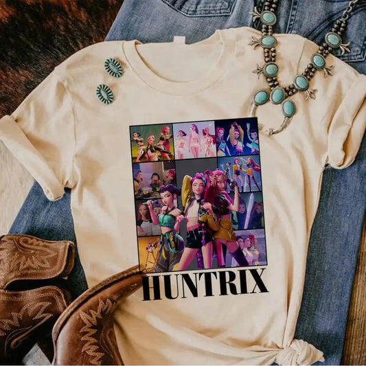 Huntrix Kpop Demon Hunters Two-sided T-Shirt
