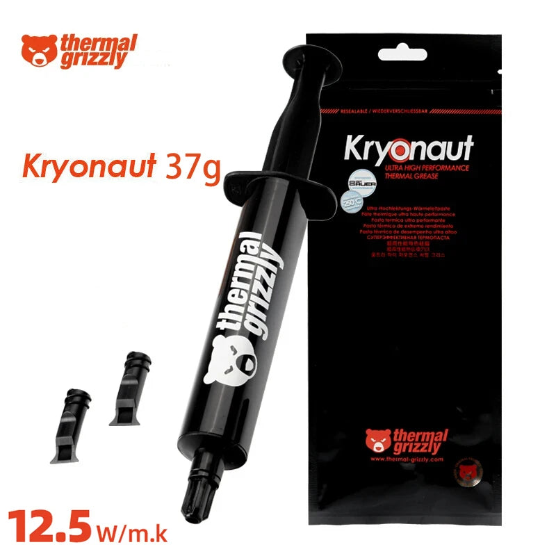Thermal Grizzly Thermal Paste 12.5W/mk High Performance Cooler Compound Cooling Silicone Grease For Game PC PS5 CPU GPU Cooling