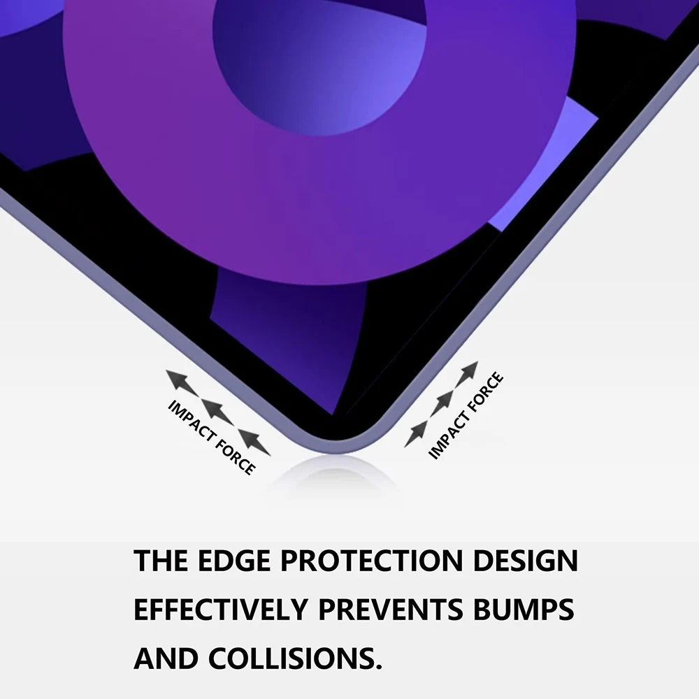Case For iPad 11 2025 a16 11inch TPU Tri-Fold Magnetic Stand Tablet Cover Funda For iPad 11th Generation Case A3355 A3356 A3354