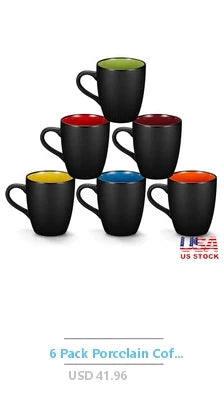 8 Pack 11oz White Sublimation Coffee Mugs Blank Ceramic Cups Custom Design Printing Gift Ideas Bulk