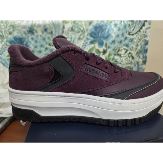 Reebok Club C Extra Kids Tennis Girls Blk/Midnight/plum