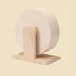 Silent Wooden Hamster Exercise Wheel - Ideal For Small Pets Like Hamsters, Gerbils, Mice, And Guinea Pigs - Promotes Healthy Exercise And Mental Stimulation