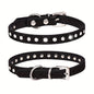 [Shiny Rhinestone Dog Collar] Hot Selling Shiny Rhinestone CP077 Dog Collar - Adjustable Small and Medium Pet Collar - Suitable for Small and Medium Pets to Wear Neck Collar