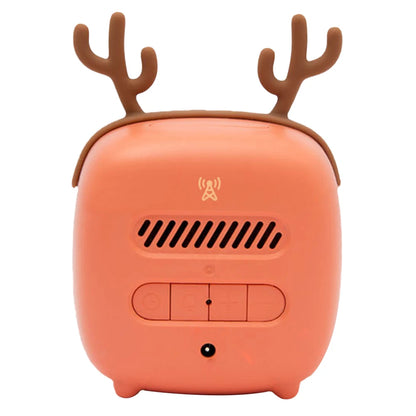 Cartoon Rabbit Deer Ear Alarm Clock Rechargeable Digital Display LED Nigh Light Table Clock Wall Clock Living Room LED Clock