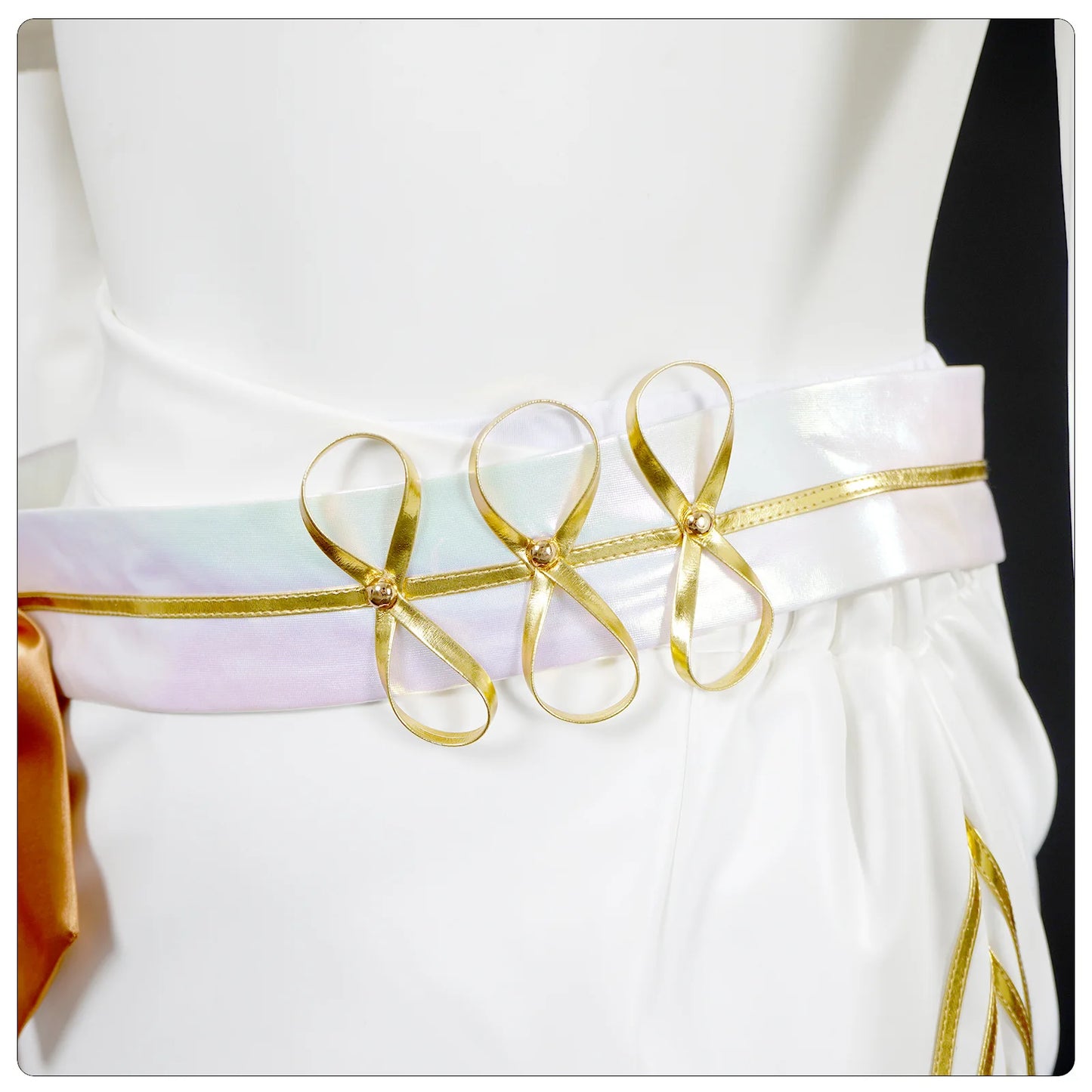 KPop Rumi Mira Zoey White Singing Suit Women Halloween Carnival Party Role Playing Outfit Halloween Carnival Cosplay Costume
