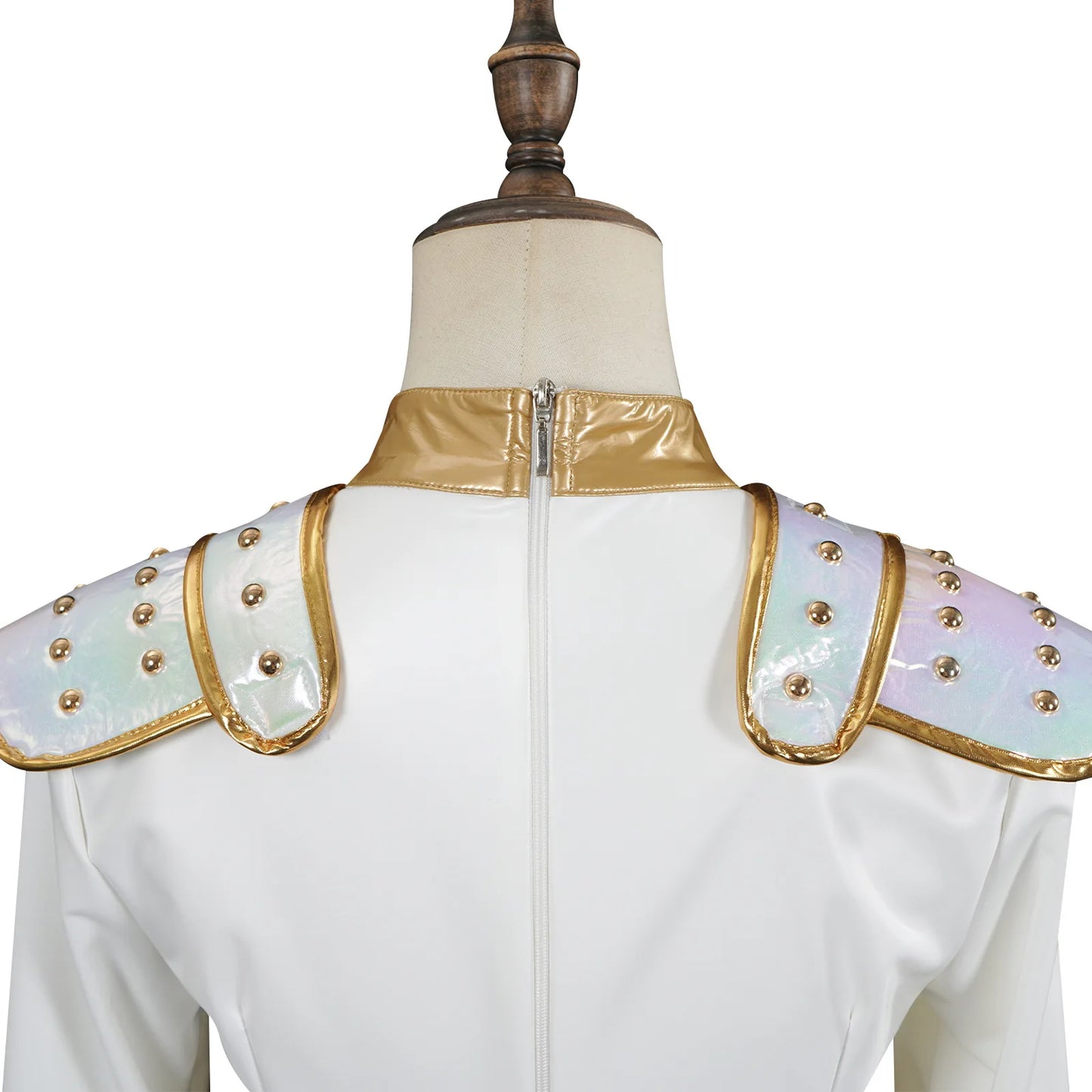 KPop Rumi Mira Zoey White Singing Suit Women Halloween Carnival Party Role Playing Outfit Halloween Carnival Cosplay Costume
