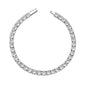 TOPGRILLZ New 3-6MM Tennis Chain with Spring Clasp Men's Hip hop Jewelry 925 Sterling Silver Bling Iced Out CZ Bracelet For Gift