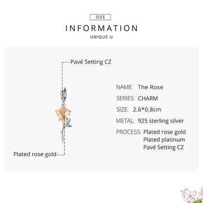 WOSTU Hot Sale 925 Sterling Silver Colock Pendant Magic Can Dangle Charm fit Original Bracelet & Necklace Fine Jewelry Gift