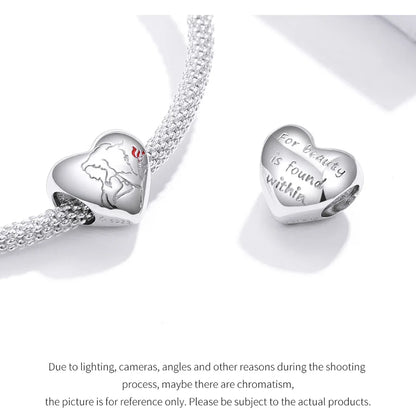 WOSTU Hot Sale 925 Sterling Silver Colock Pendant Magic Can Dangle Charm fit Original Bracelet & Necklace Fine Jewelry Gift