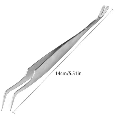 HOT Stainless Steel Pet Flea Remover Tool Scratching Hook Tweezers Clips Set Cat Dog Tick Removal Tool Pet Grooming Supplies
