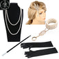 Sexy Sequin Bead Dress Host Retro Banquet Party Stage Nightclub Gatsby Tassel Dress