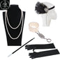 Sexy Sequin Bead Dress Host Retro Banquet Party Stage Nightclub Gatsby Tassel Dress
