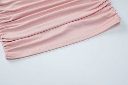 Crew Neck Long Sleeves Dress