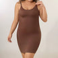 Contrast Feeling Wear Elastic Slip Dress Tight Elegant Fun Wear Sheath Little Mom Feeling Sexy Step-Limited Skirt
