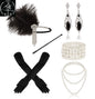 Sexy Sequin Bead Dress Host Retro Banquet Party Stage Nightclub Gatsby Tassel Dress