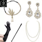 Sexy Sequin Bead Dress Host Retro Banquet Party Stage Nightclub Gatsby Tassel Dress