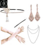 Sexy Sequin Bead Dress Host Retro Banquet Party Stage Nightclub Gatsby Tassel Dress