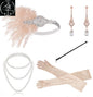 Sexy Sequin Bead Dress Host Retro Banquet Party Stage Nightclub Gatsby Tassel Dress
