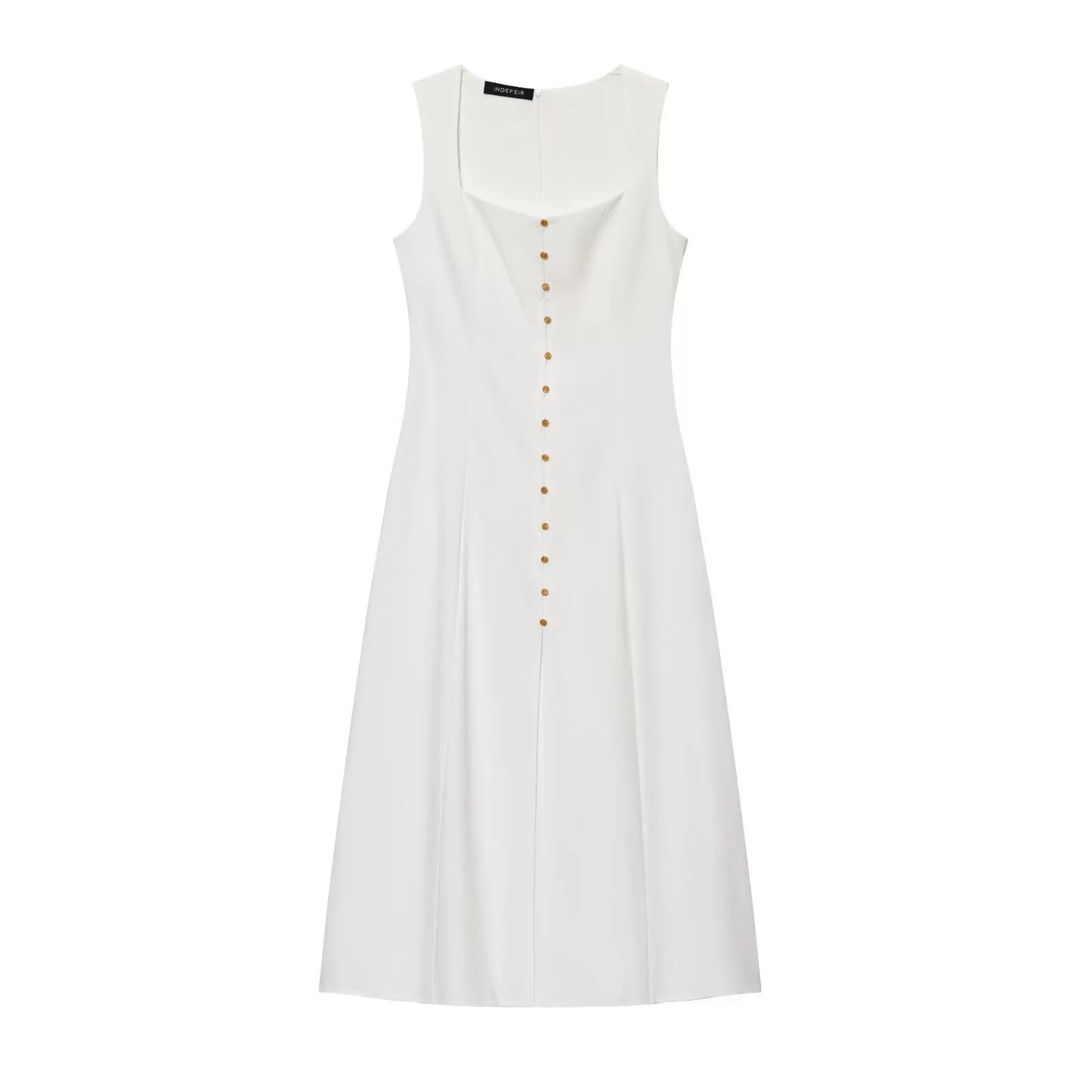 Kaslead New Arrival Women's Clothing Fashion Style Fashion Minimalist Silm Midi Skirt Dress 6962029 510
