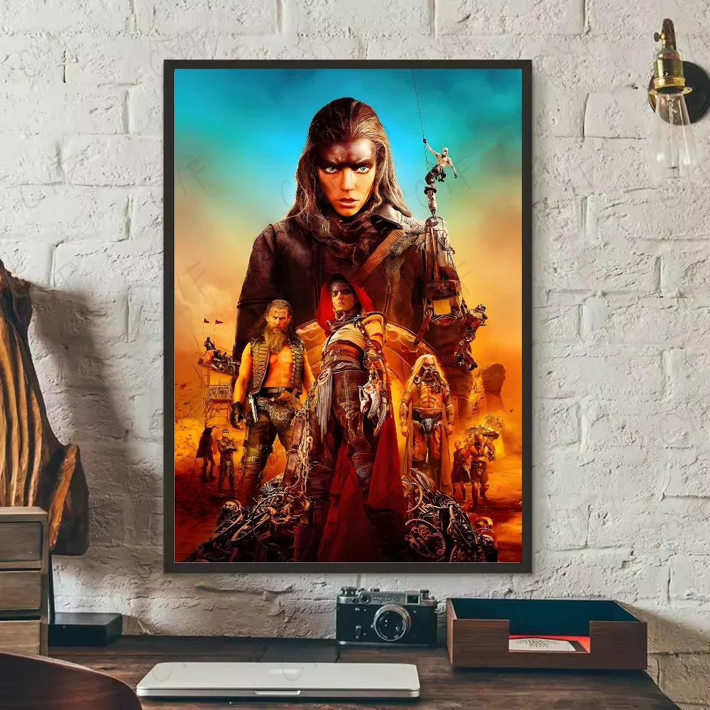 Mad Max HD Art Poster Sticky Wall Waterproof Decor for Home Living Room Bedroom Bar Aesthetic