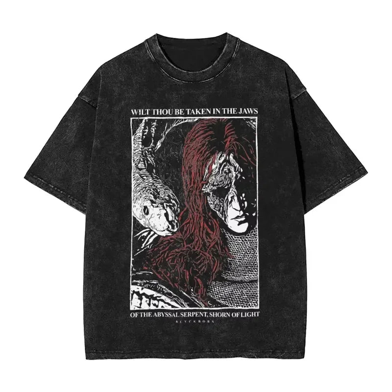 Saja Boys Kpop Demon Hunters Vintage Style T-Shirts