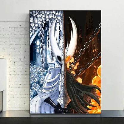 Hot Popular Video Game Hollow Knight Posters and Prints Canvas Printing Modern Wall Art for Living Room Home Decoration