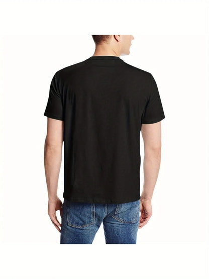 Men's Black Crew Neck T-Shirt Can I Lick It Periodic Table