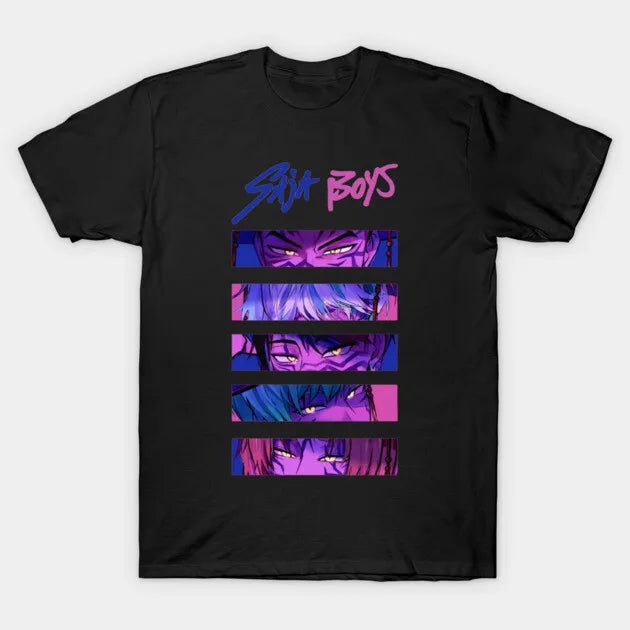 Short Sleeve Kpop Shirt Saja Fan Gifts T-Shirt Demon Hunters