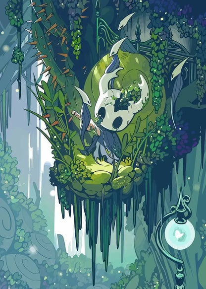 Hollow Knight Anime Videogame Aesthetic Canvas Painting Posters and Prints Wall Art Picture for Bedroom Home Decor