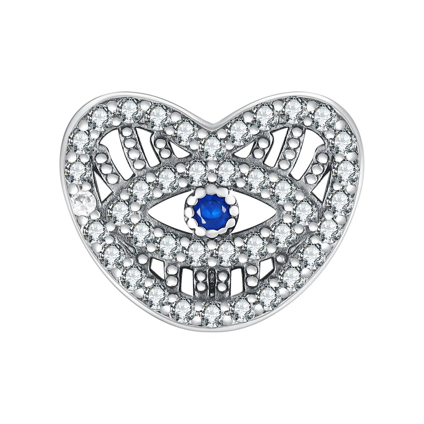 New 925 Silver Eye Palm Skull Wings Sun Pendants Charms Beads Fit Original Bracelet Accessories DIY Jewelry For Women