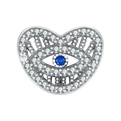 New 925 Silver Eye Palm Skull Wings Sun Pendants Charms Beads Fit Original Bracelet Accessories DIY Jewelry For Women