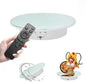 Photography Turntable Electric Rotating Display Stand 360 Degree with Remote Control Motorized Turntable for Photos or Videos