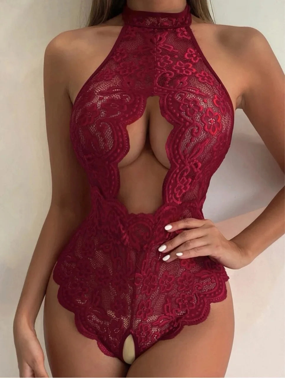 Sexy Erotic Lingerie For Women Open Bra Crotchless Underwear