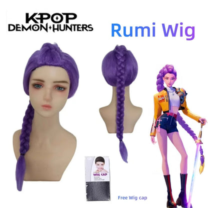 Kids K-Pop Demon Hunters Zoey Rumi Mira Costume Cosplay
