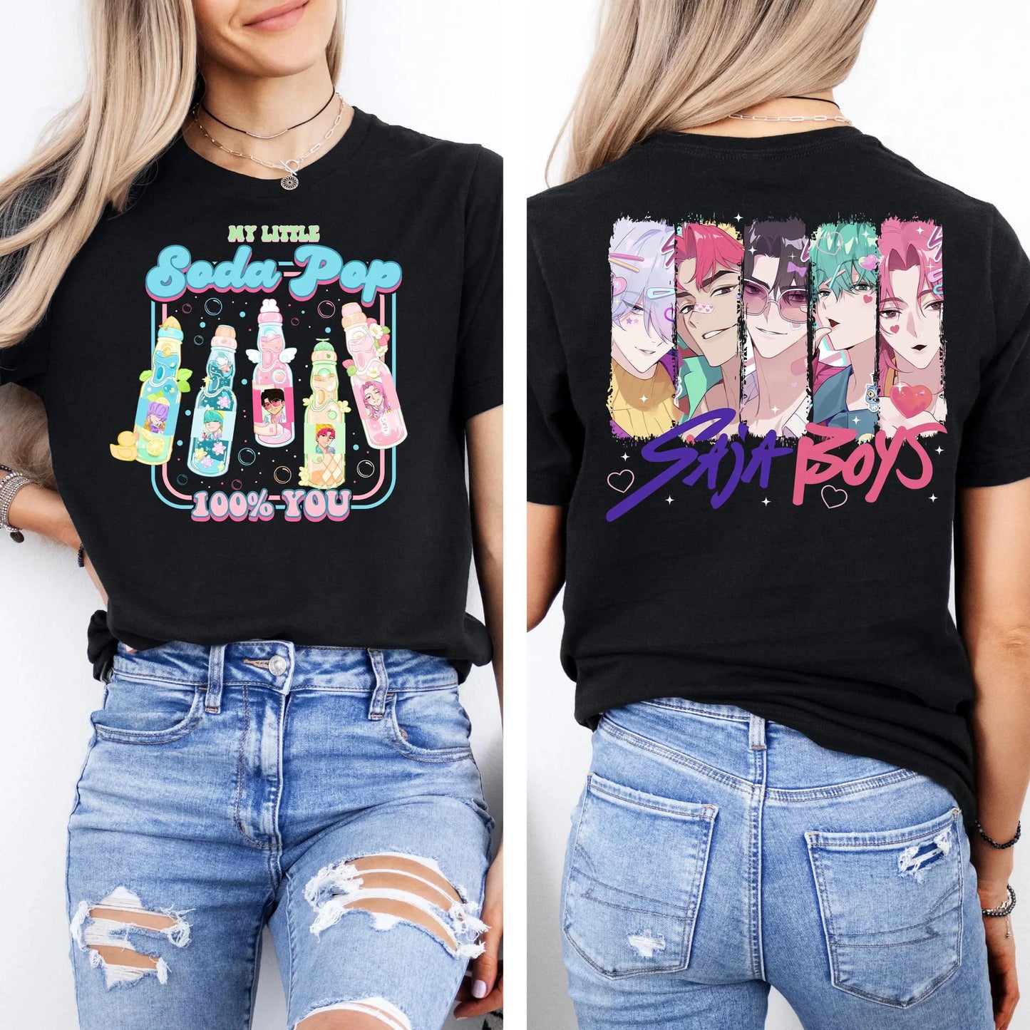 Retro Huntrix Kpop Demon Hunters T Shirt Huntrix Girl Shirt Kpop Group Shirt Mira Rumi Joey Shirt Demon Hunter Merch Tee